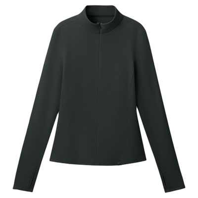 蕉下女士半拉链修身摇粒绒打底衫