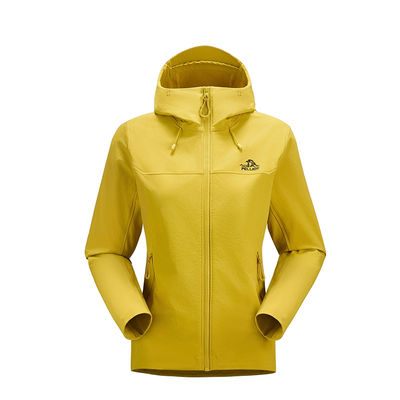 伯希和户外软壳衣女秋冬新款