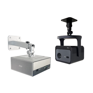 【全品牌通用】投影仪吊装壁挂支架吊架极米坚果当贝海信投影机通用吊架加厚铝合金吊顶云台可伸缩爱普生明基