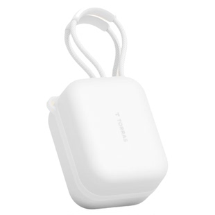 适用图拉斯小方块自带双线20000mAh充电宝保护套2万毫安45W移动电源软硅胶壳防摔全包防划挂绳保护套硅胶透明