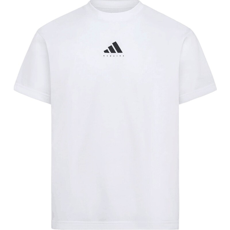 adidas阿迪达斯男女印花训练健身跑步运动短袖T恤上衣LC8176