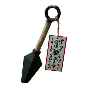 苦无中性笔火影忍者手里剑动漫周边刀笔二合一飞雷神小学生写字笔