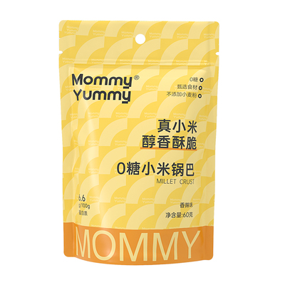 孕妇零食无糖小米锅巴健康小吃