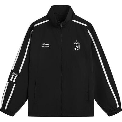 李宁防泼水宽松立领男女运动风衣