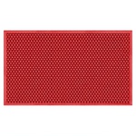 贞爱门口地垫进门商用入户门垫室外进门防水防滑垫红色镂空脚垫子