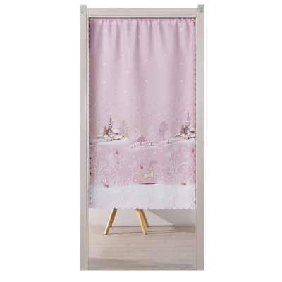 装饰屏风卧室厨房布艺日式门帘