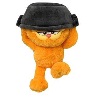 KKV官方加菲猫家族打工周系列盲盒卡通周边毛绒玩偶公仔礼物