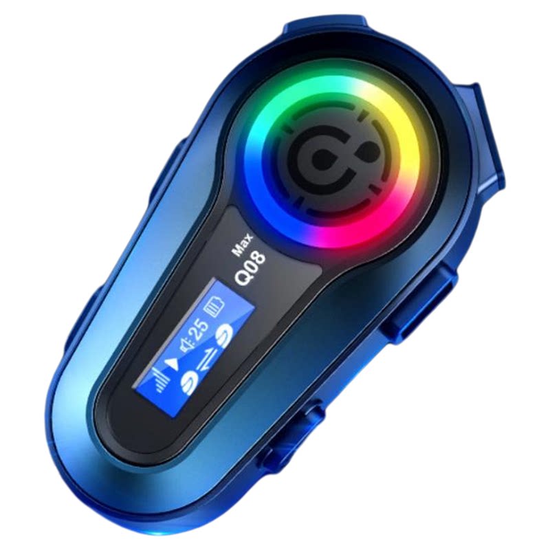 双重降噪防水头盔蓝牙耳机