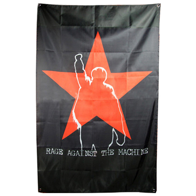 摇滚风酒吧挂旗来图定制