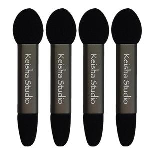 正品keishastudio双头海绵棒眼影刷遮瑕化妆刷晕染刷乳胶便携迷你