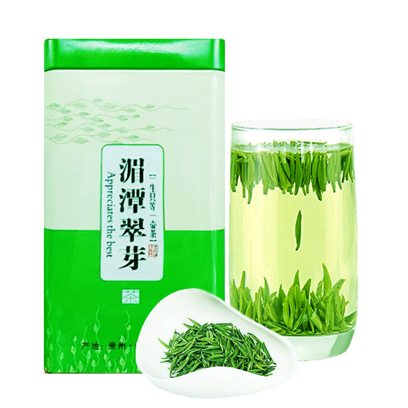 特级雀舌贵州茶礼盒装湄潭翠芽