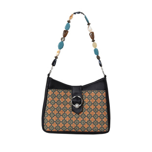 复古花朵腋下包包女中国港风小众通勤质感小托特斜挎包苏塔原创