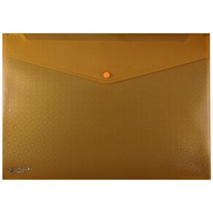 12个装A3按扣文件袋加厚透明学生用试卷夹8k素描纸收纳袋8开防水办公档案资料袋装美术作品的收纳袋大容量