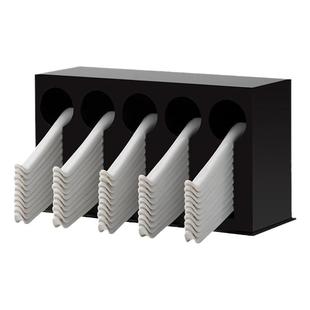 亚克力勺子架厨房筷子沥水收纳盒置物架餐饮火锅店勺子存放架商用