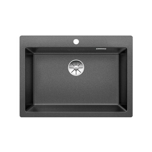 德国原装进口铂浪高Blanco花岗岩石英石水槽PLEON8洗菜盆523043