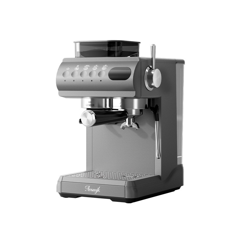 【新品】艾摩客Aeomjk/CM5570双萃研磨一体意式咖啡机半自动家用