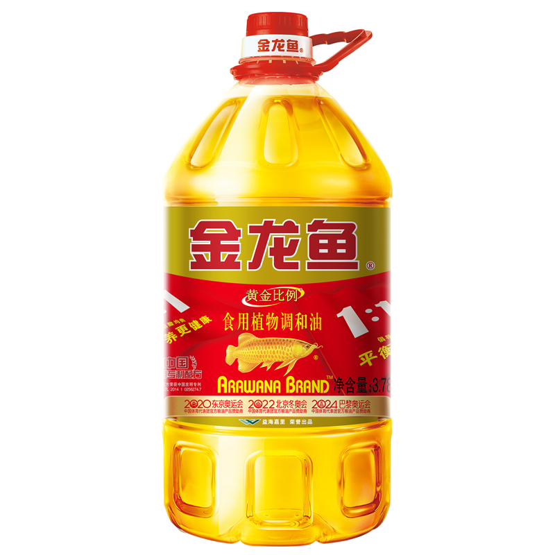 金龙鱼黄金比例调和油3.78L