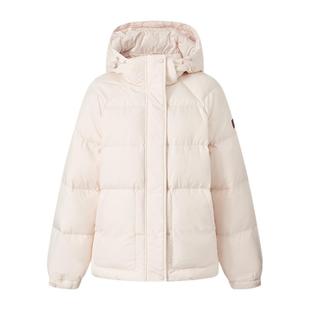 【90鸭绒】GOLDEN BEAR/金熊 冬季新款女士连帽面包羽绒服
