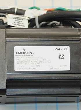 960912-06 / EMERSON SERVO MOTOR XVM-8017-TONS-D001 PH3 75VDC