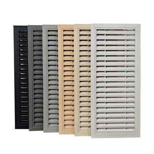 厨房橱柜百叶门铝合金透气网孔衣柜鞋柜燃气表通风口格栅百叶柜门