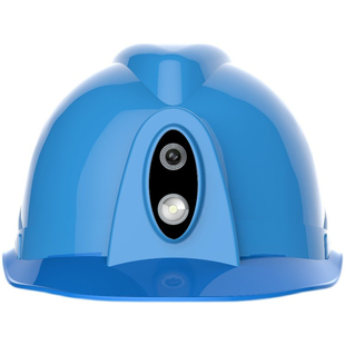 智能安全帽源头厂家4G/5G实时GPS定位视频录像摄像头监控对讲