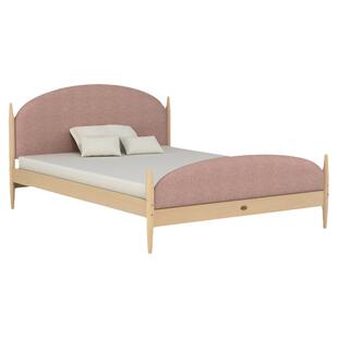 Boori 雅拉全实木儿童床男女孩双人床儿童房软包床1.5米单人床