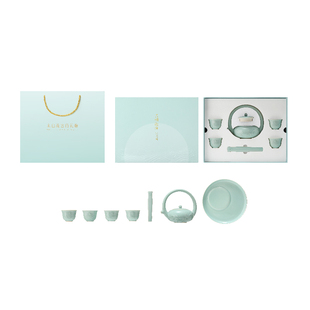 故宫淘宝｜月明沧海茶具套装茶壶礼盒博物馆文创乔迁生日礼物长辈