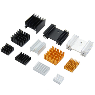 路由器CPU散热片 散热底座 电子电器散热块 主板IC芯片散热器铝