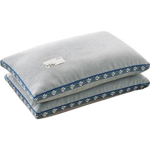 纯荞麦壳枕头单人硬枕芯带枕套护颈椎荞麦皮助睡眠男女荞麦枕内胆