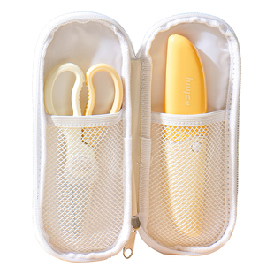 拜格辅食剪刀宝宝专用食品级儿童便携外带研磨工具剪肉剪菜剪ad剪