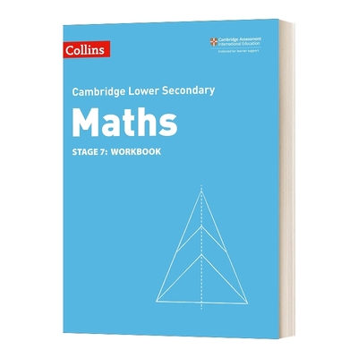 英文原版 Collins Cambridge Lower Secondary Maths Workbook Stage 7 柯林斯剑桥初中数学练习册 第七阶段 英文版 进口英语书