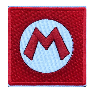 switch马里奥我的世界塞尔达羽绒刺绣布贴衣服补丁破洞超级小桀哥