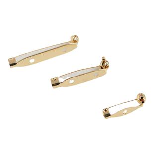 14k包金保色防脱落别针手链项链胸针简易扣针diy手工自制饰品配件