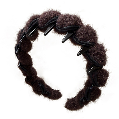 加厚毛绒发箍女日常外戴洗脸发卡