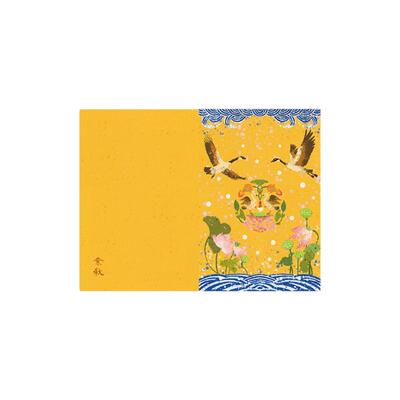 陕历博文创四季贺卡手写美好祝福