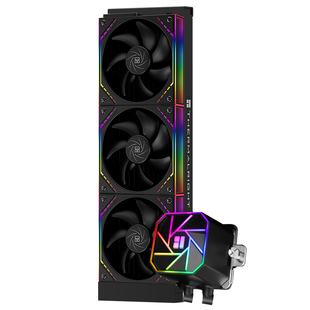 利民Thermalright AE360三代V3黑色一体式ARGB积木风扇水冷散热器