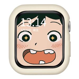 适用iwatchs8/9表壳苹果iwatch手表applewatchse保护套se套6壳watchs7保护壳硅胶框applewatch手表壳s9s8s7