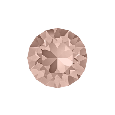 奥地利华子水晶古典玫瑰色尖底钻