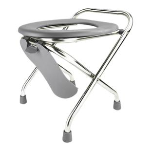 可折叠不锈钢老人坐便椅孕妇坐便器厕所蹲厕大便凳马桶病人座便椅