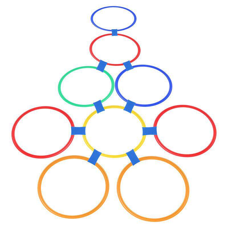 儿童跳房子格子圈圈感统训练器材