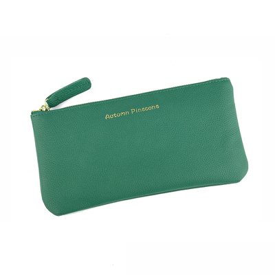 松果品牌长款钱包简约里布