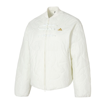 阿迪达斯女子新中式棉服外套