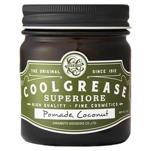 日本COOLGREASE SUPERIOR发油男士强力定型水基发蜡发胶背头发油