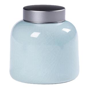 龙泉青瓷茶叶罐陶瓷密封罐家用大号储存罐龙井普洱红茶绿茶储物罐