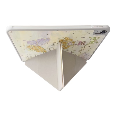 ipad11保护套2026新款air8带笔槽pro13保护壳10十代Y折轻薄5平板mini7防弯摔A16竖屏9支架全包儿童卡通M4硅胶