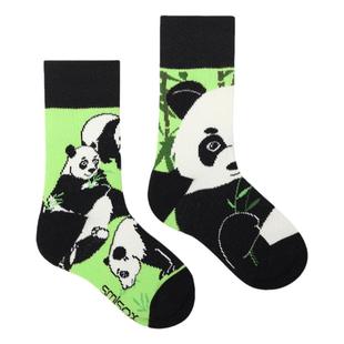 满3件享9折|儿童袜男童女童中筒袜ab款不对称袜子彩色花袜子潮棉