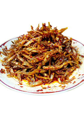 麻辣淡水小鱼干湘西农家自制