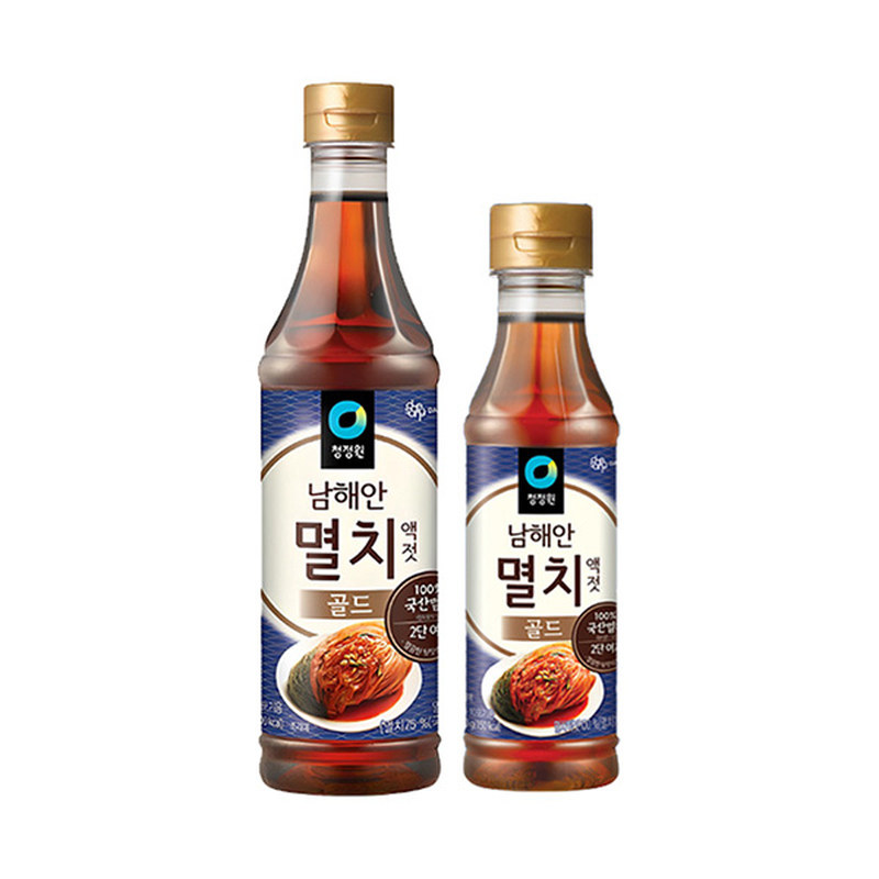 清净园银鱼鳀鱼露玉筋鱼露韩国进鱼露