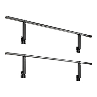 免打孔侧装晾衣架伸缩晾衣杆墙上固定式折叠阳台侧边挂晒衣架一根