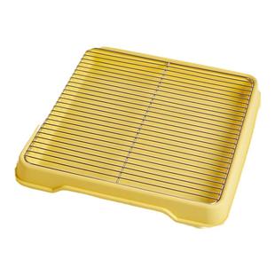 狗狗厕所小型犬狗砂盆宠物泰迪专用防踩屎尿盆不锈钢小狗便便神器